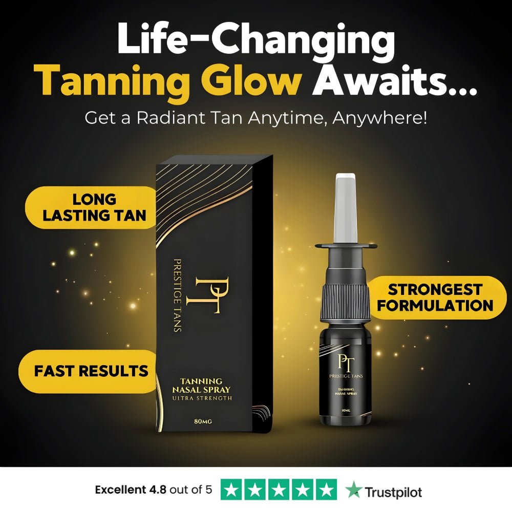 Prestige Tans Tanning Nasal Spray: Long Lasting Tan